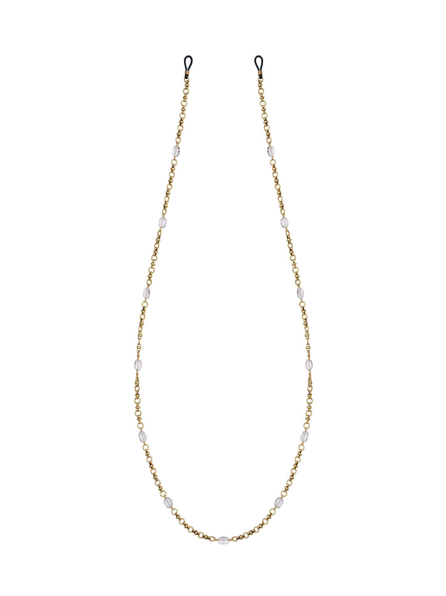QUARTZ CRYSTAL GLASSES CHAIN