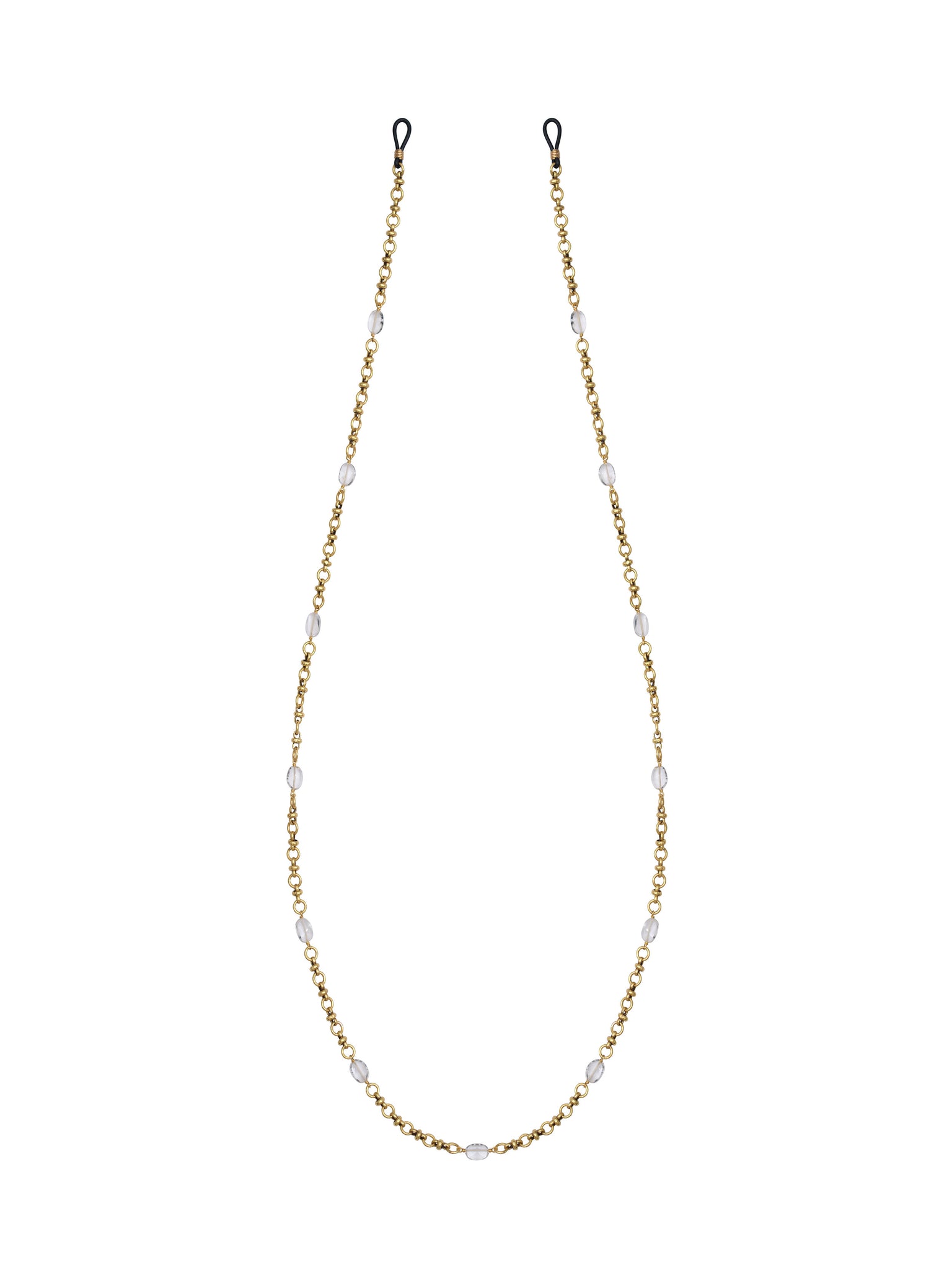 QUARTZ CRYSTAL GLASSES CHAIN