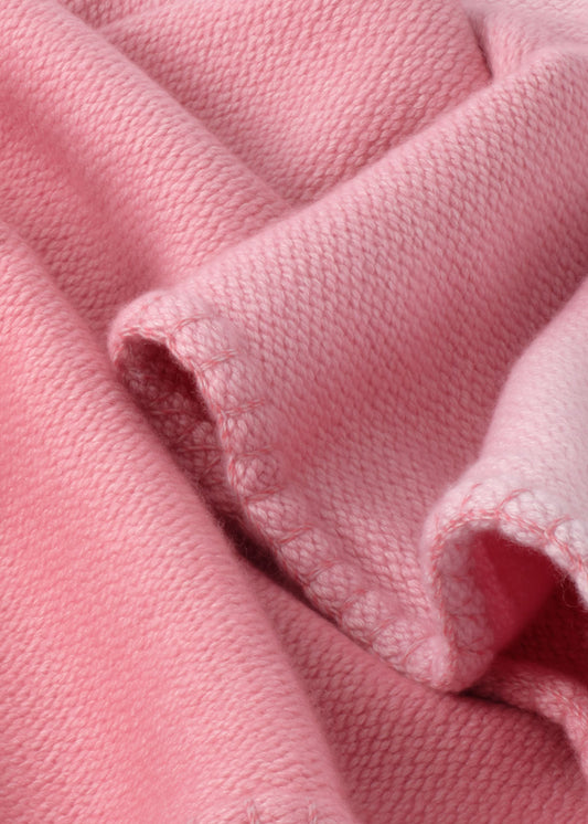 PINK CASHMERE BLANKET BY MAISON T