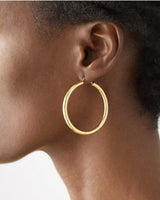 LARGE GYPSY HOOP EARRINGS