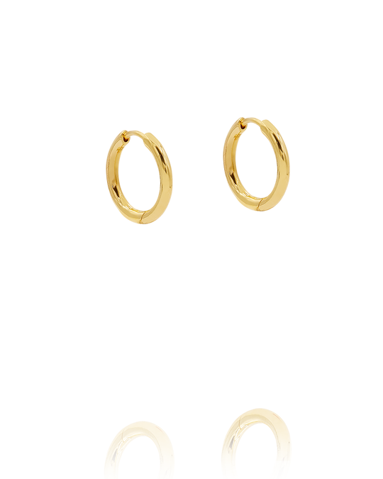 PLAIN HOOP EARRINGS