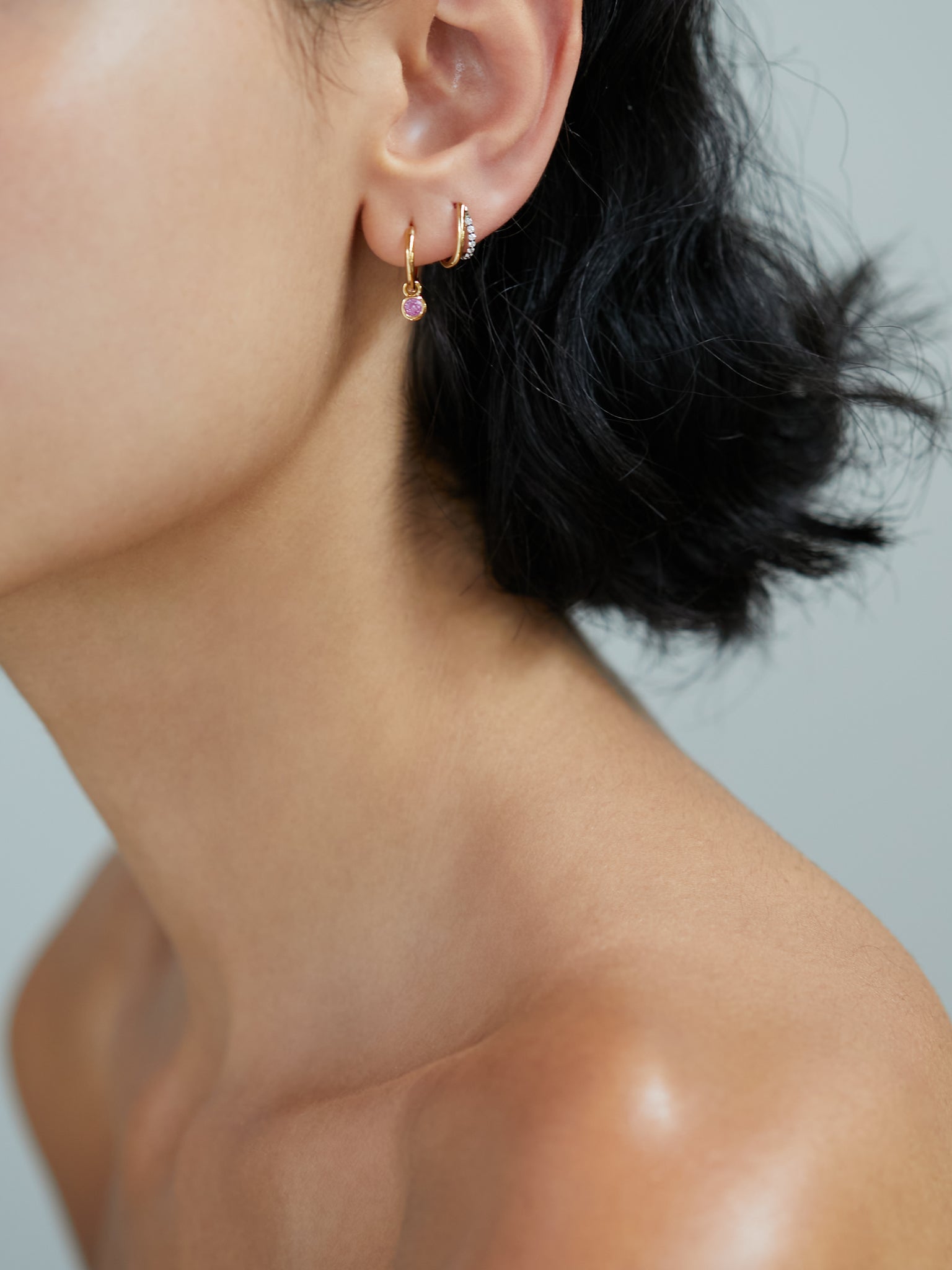 PINK HYDRO DROP EARRINGS