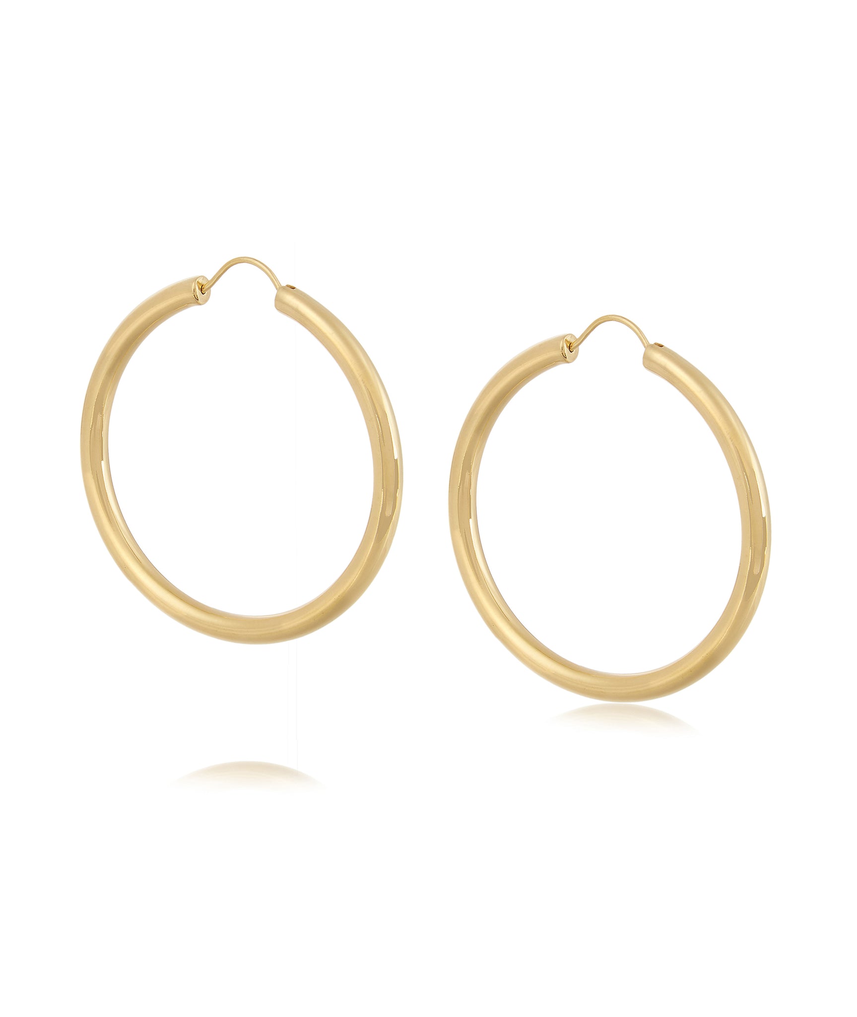 LARGE GYPSY HOOP EARRINGS